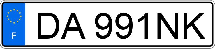 Numer rejestracyjny DA991NK posiada PEUGEOT 308