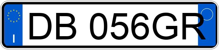 Numer rejestracyjny DB056GR posiada OPEL Corsa 3a serie
