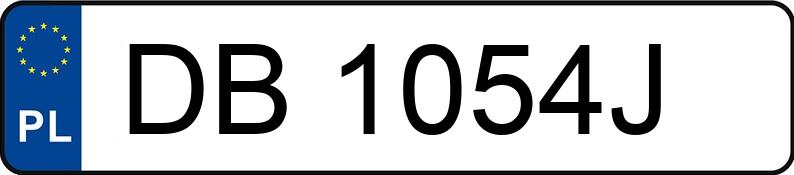 Numer rejestracyjny DB 1054J posiada TOYOTA AURIS - DB1054J Numer rejestracyjny DB 1054J posiada TOYOTA AURIS - DB1054J