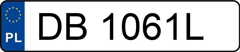 Numer rejestracyjny DB1061L posiada BMW 330 Touring Diesel Kat. MR`98 E46 330 Touring Diesel Kat. MR`98 E46