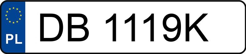 Numer rejestracyjny DB 1119K posiada PORSCHE 911 Carrera Coupe (997) MR`05 E4 Turbo - DB1119K