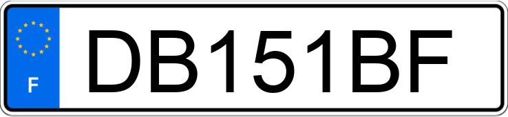 Numer rejestracyjny DB151BF posiada PEUGEOT 208