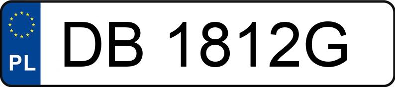 Numer rejestracyjny DB 1812G posiada KIA SPORTAGE - DB1812G Numer rejestracyjny DB 1812G posiada KIA SPORTAGE - DB1812G