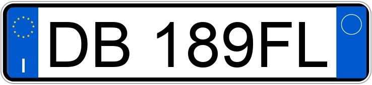 Numer rejestracyjny DB189FL posiada VOLKSWAGEN New Beetle