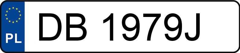 Numer rejestracyjny DB 1979J posiada VOLKSWAGEN GOLF - DB1979J Numer rejestracyjny DB 1979J posiada VOLKSWAGEN GOLF - DB1979J