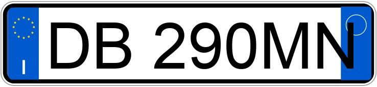 Numer rejestracyjny DB290MN posiada CITROEN C2