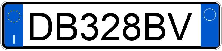 Numer rejestracyjny DB328BV posiada FIAT Grande Punto