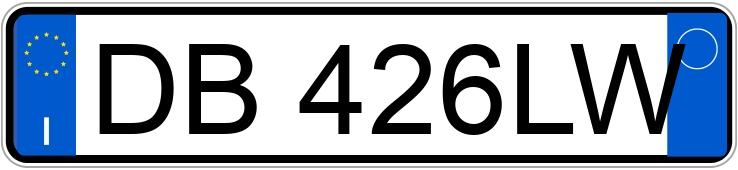 Numer rejestracyjny DB426LW posiada FORD Fiesta 5a serie