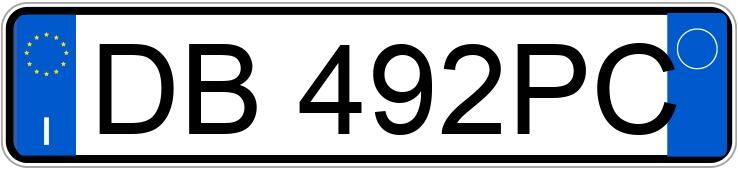 Numer rejestracyjny DB492PC posiada RENAULT Clio 2a serie Numer rejestracyjny DB492PC posiada RENAULT Clio 2a serie