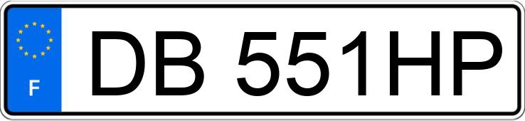 Numer rejestracyjny DB551HP posiada BMW SERIE 5