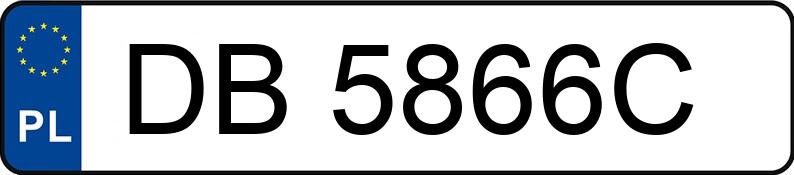 RegistreringsnummerDB 5866C har BMW 525 Diesel MR`03 E3 E60 525 Diesel MR`03 E3 E60 - DB5866C