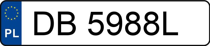 Numer rejestracyjny DB 5988L posiada JAGUAR S-TYPE - DB5988L