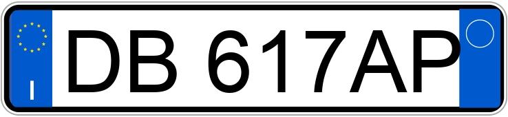 Numer rejestracyjny DB617AP posiada ALFA ROMEO 159 Numer rejestracyjny DB617AP posiada ALFA ROMEO 159