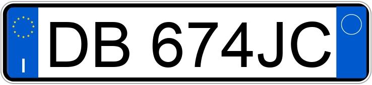 Numer rejestracyjny DB674JC posiada ALFA ROMEO 159