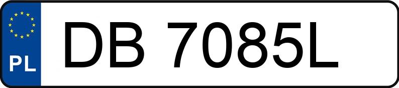 Numer rejestracyjny DB 7085L posiada IVECO 35-160 Daily MR`22 E6 3.5t 35C16 - DB7085L