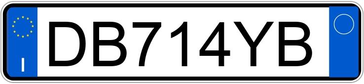 Numer rejestracyjny DB714YB posiada CITROEN C3 1a serie