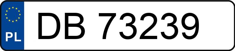 Numer rejestracyjny DB 73239 posiada PEUGEOT PARTNER - DB73239