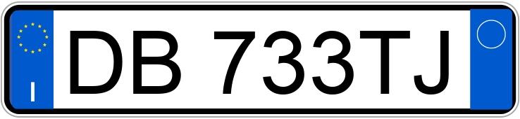 Numer rejestracyjny DB733TJ posiada ALFA ROMEO 159 Numer rejestracyjny DB733TJ posiada ALFA ROMEO 159