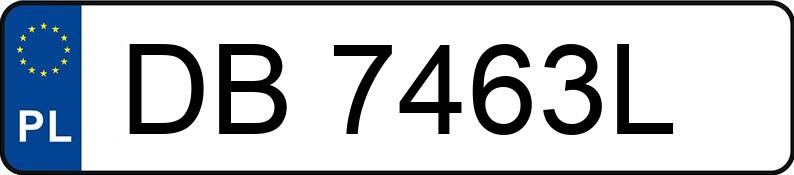 Numer rejestracyjny DB 7463L posiada AUDI A6 - DB7463L Numer rejestracyjny DB 7463L posiada AUDI A6 - DB7463L
