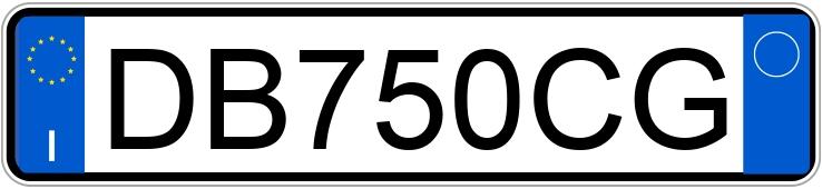 Numer rejestracyjny DB750CG posiada BMW Serie 3 318 i cat MSport (95 kw)