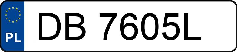 Numer rejestracyjny DB 7605L posiada SKODA Fabia II 1.2 MR`07 E4 HTP Fun - DB7605L