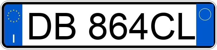 Numer rejestracyjny DB864CL posiada OPEL Astra 3a serie