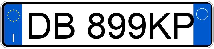 Numer rejestracyjny DB899KP posiada RENAULT Modus 1a serie