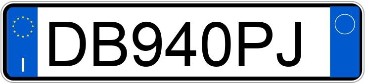 Numer rejestracyjny DB940PJ posiada FORD Fiesta 5a serie