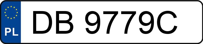 Numer rejestracyjny DB 9779C posiada AUDI A4 - DB9779C Numer rejestracyjny DB 9779C posiada AUDI A4 - DB9779C