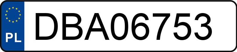 Numer rejestracyjny DBA 06753 posiada VOLVO V40 - DBA06753