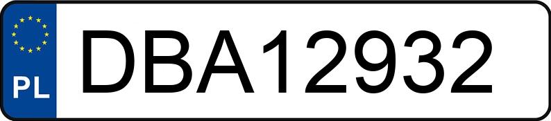 Il numero di registrazione DBA 12932 ha BMW 318i Compact Kat. E36 ti - DBA12932