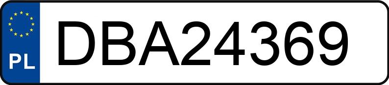 Numer rejestracyjny DBA 24369 posiada RENAULT Megane Cabrio 1.6 RT Aut. - DBA24369