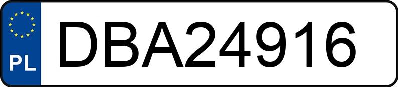 Numer rejestracyjny DBA 24916 posiada OPEL ASTRA TWIN TOP - DBA24916