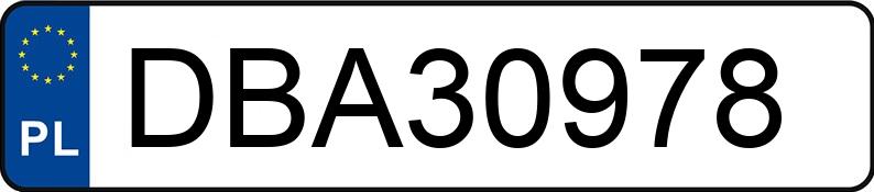 Numer rejestracyjny DBA 30978 posiada AUDI A4 Avant 1.9 TDi Kat. MR`00 E3 8E - DBA30978