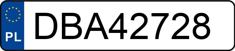 Numer rejestracyjny DBA 42728 posiada AUDI A6 AVANT - DBA42728 Numer rejestracyjny DBA 42728 posiada AUDI A6 AVANT - DBA42728