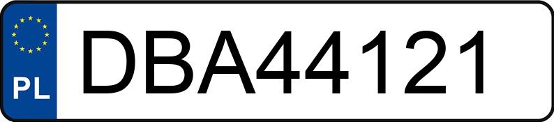 Numer rejestracyjny DBA 44121 posiada SKODA OCTAVIA - DBA44121 Numer rejestracyjny DBA 44121 posiada SKODA OCTAVIA - DBA44121