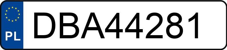 Numer rejestracyjny DBA 44281 posiada KAMAZ K4140 - DBA44281