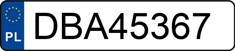 Numer rejestracyjny DBA 45367 posiada BMW 330 Coupe Diesel DPF MR`06 E4 E92 xDrive - DBA45367