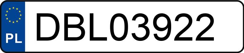 Numer rejestracyjny DBL 03922 posiada MERCEDES-BENZ CLA 180 - DBL03922 Numer rejestracyjny DBL 03922 posiada MERCEDES-BENZ CLA 180 - DBL03922