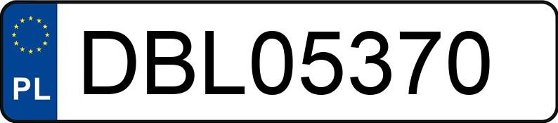 Numer rejestracyjny DBL 05370 posiada MERCEDES-BENZ CL 63 AMG MR`06 E4 216 CL 63 AMG MR`06 E4 216 - DBL05370