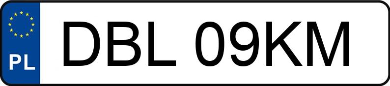 Numer rejestracyjny DBL 09KM posiada RENAULT Clio 1.4 Kat. MR`91 RN - DBL09KM