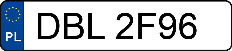 Numer rejestracyjny DBL 2F96 posiada MERCEDES-BENZ 211 Sprinter CDI MR`06 E4 3.2t 211 Sprinter CDI MR`06 E4 3.2t - DBL2F96