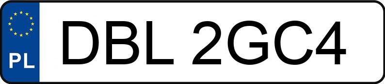 Numer rejestracyjny DBL 2GC4 posiada SEAT IBIZA - DBL2GC4