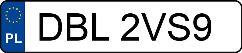 Numer rejestracyjny DBL 2VS9 posiada BMW 120D - DBL2VS9