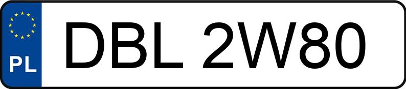 Numer rejestracyjny DBL 2W80 posiada PEUGEOT 307 1.6 MR`01 E3 XT Aut. - DBL2W80 Numer rejestracyjny DBL 2W80 posiada PEUGEOT 307 1.6 MR`01 E3 XT Aut. - DBL2W80