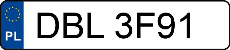 Numer rejestracyjny DBL 3F91 posiada OPEL ASTRA SPORT TOURER - DBL3F91