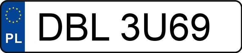 Numer rejestracyjny DBL 3U69 posiada BMW 335i Coupe MR`06 E4 E92 335i Coupe MR`06 E4 E92 - DBL3U69