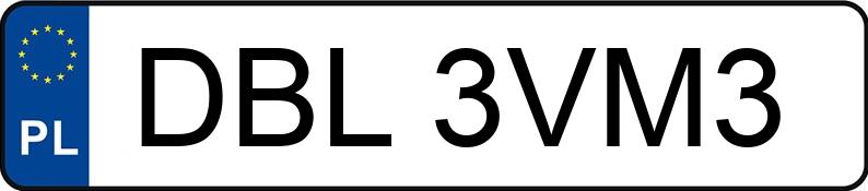 Numer rejestracyjny DBL 3VM3 posiada BMW 440I XDRIVE - DBL3VM3