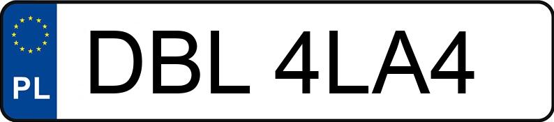 Numer rejestracyjny DBL 4LA4 posiada MERCEDES-BENZ E 220 D 4MATIC - DBL4LA4