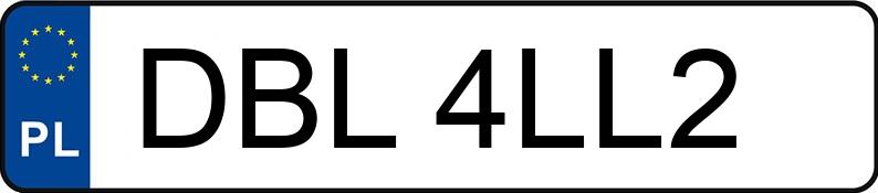 Numer rejestracyjny DBL 4LL2 posiada OPEL ASTRA - DBL4LL2 Numer rejestracyjny DBL 4LL2 posiada OPEL ASTRA - DBL4LL2